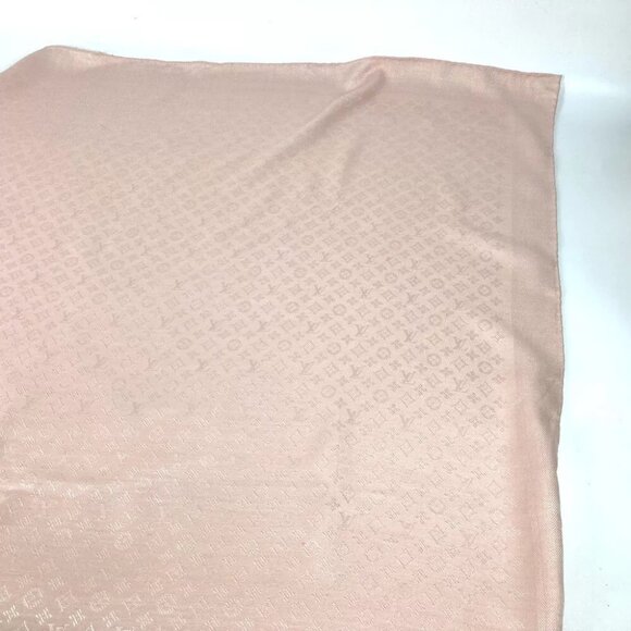 LOUIS VUITTON Monogram Shawl-Evermore Large format Stole / Shawl - Picture 4 of 12